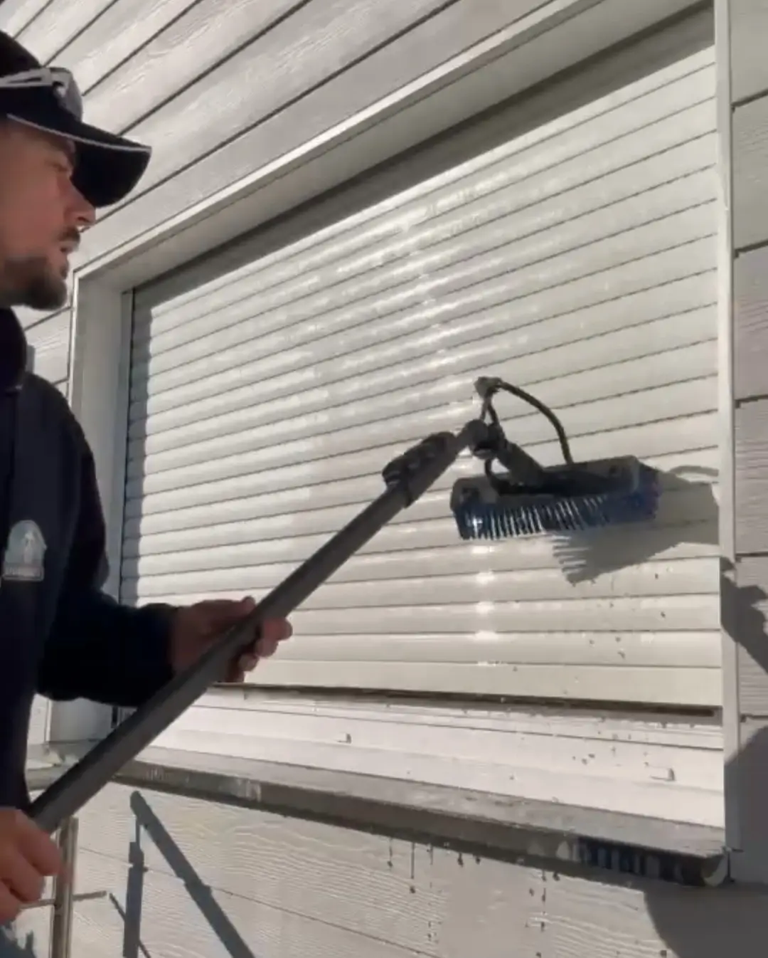 Streamline Ova8 Brosse volets exterieurs - PaandawLv Kevin Degroote - Laveur de vitres professionnel