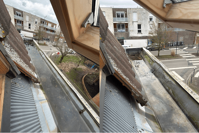 Nettoyage Chéneaux par Aspiration à Wasquehal : 0 Débris par PaandawLV