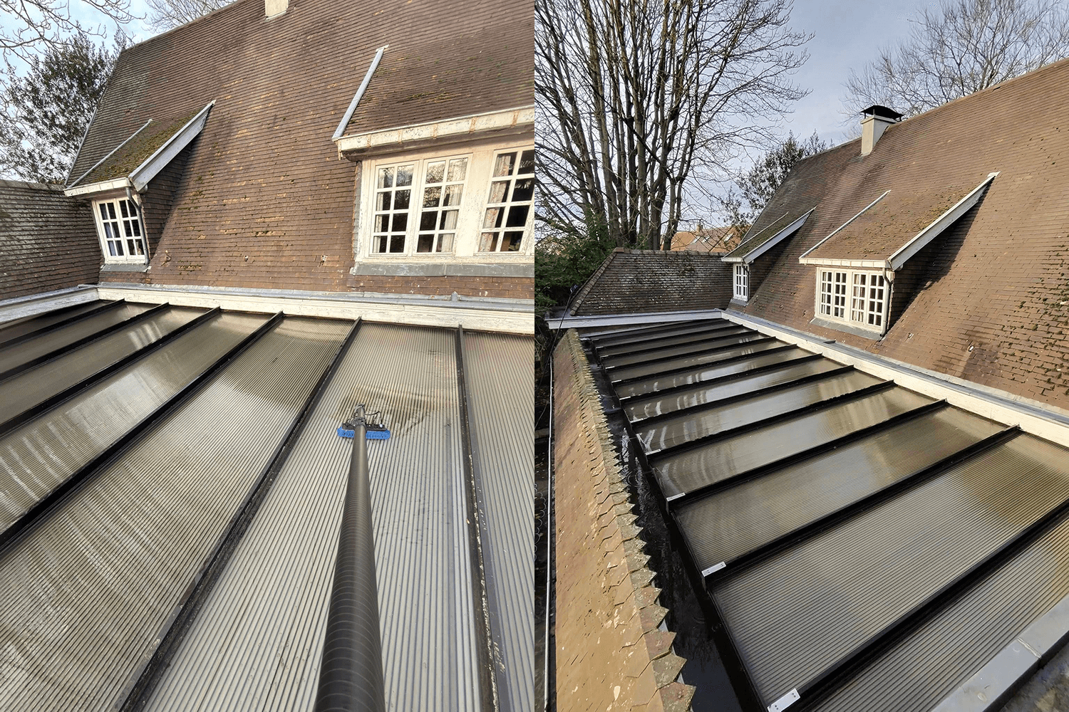 Nettoyage de veranda à Toufflers, par Paandawlv, Laveur de vitres professionnel